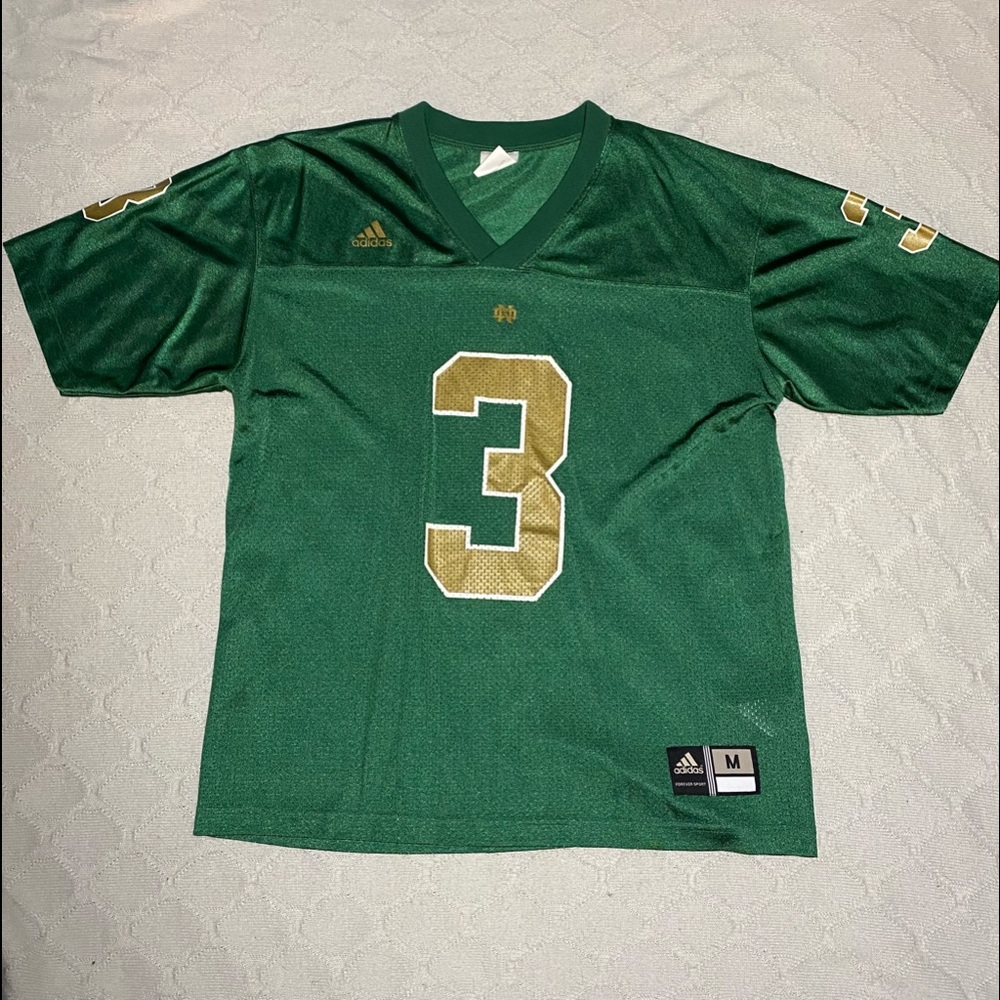 Men’s Adidas Notre Dame Football Jersey M